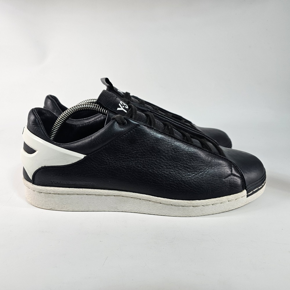 Y-3 Adidas Yohji Yamamoto Smooth Star Shoes Mens 9.5 Q35264 Superstar Stan Smith